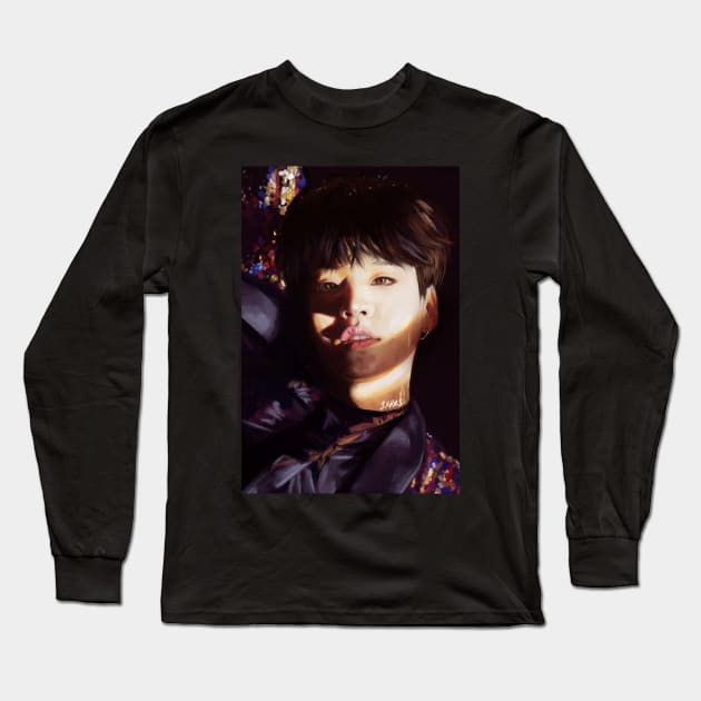 yoongi Long Sleeve T-Shirt by sxprs